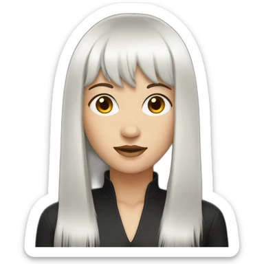 white-woman-with-black-long-hair-and-straight-fringe sticker