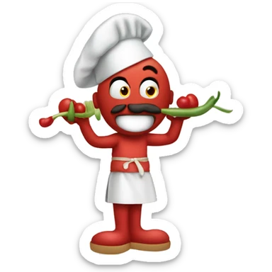 Arrabbiata innamorata  sticker