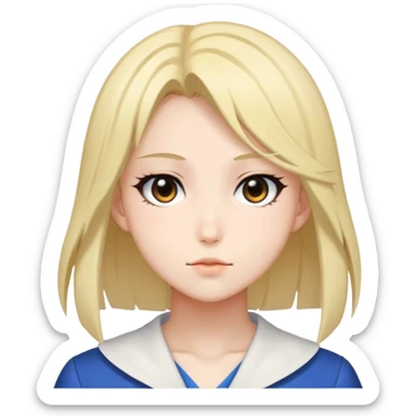 Arisu from alice in borderland  sticker