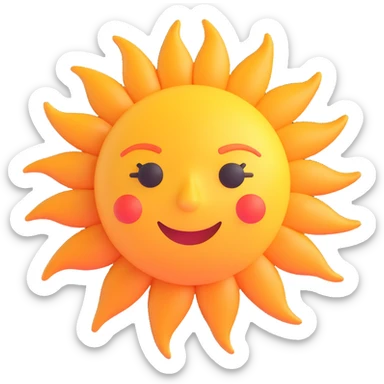 sun sticker