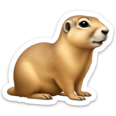 prairie dog sticker