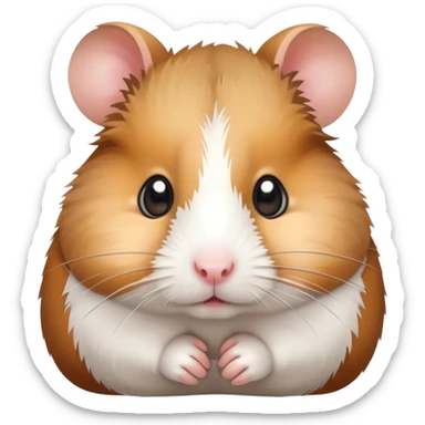 Hamster triste sticker