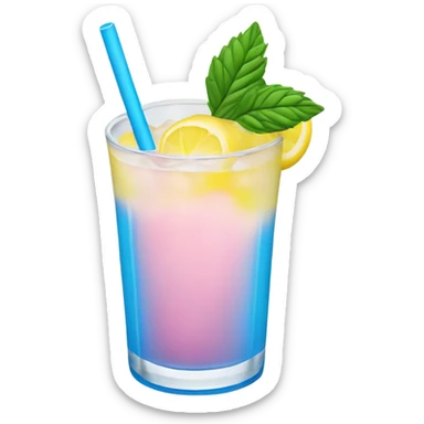 Blue Raspberry Lemonade sticker
