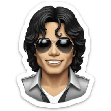 Michael Jackson sticker