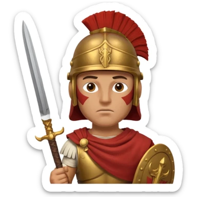 roman soldier sticker