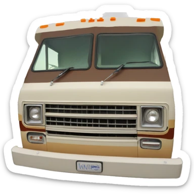1974 Winnebago Indian RV motor home  sticker