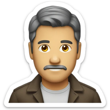 terrible person wearing loafers sticker