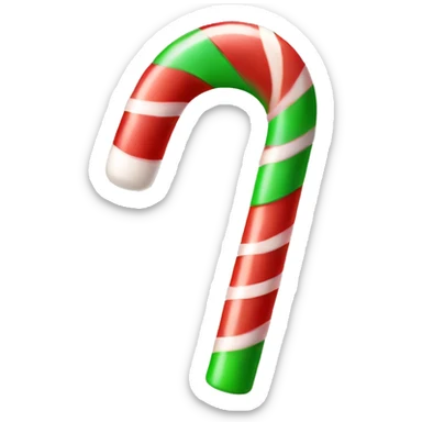candy cane  sticker