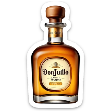 A bottle of don Julio  sticker