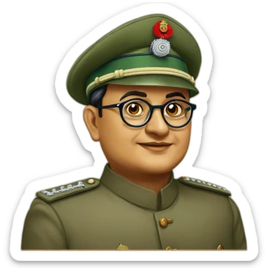 netaji subhash chandra bose sticker