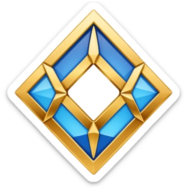 Symbol used to refer to a translation of a word into another language; the two languages ​​translated are Arabic and Spanish. sticker