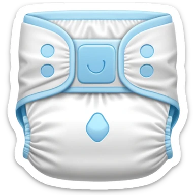disposable diaper sticker