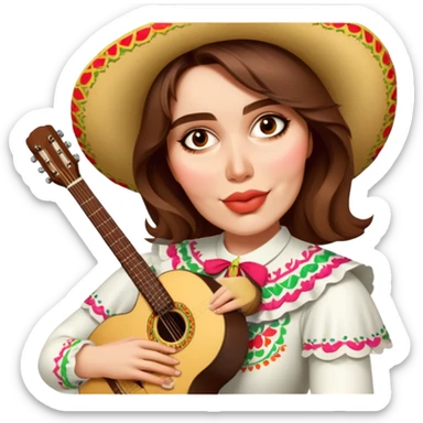 Mariachi Musician sticker
