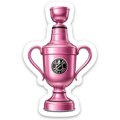 Rosa Stanley-cup flasche sticker