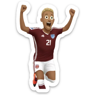 Jude Bellingham goal celebration sticker