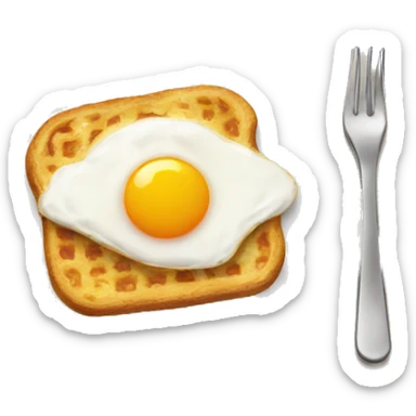Breakfast sticker