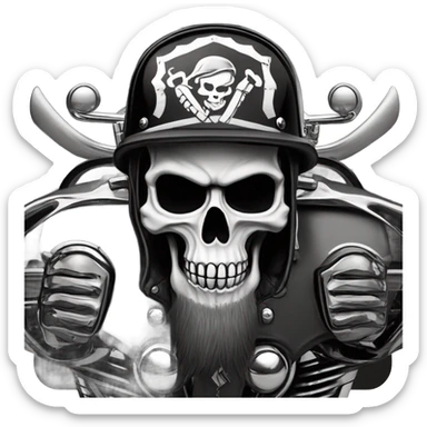 Sons of anarchy logo sticker