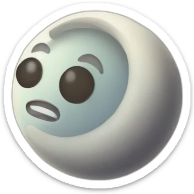 So la lune sticker