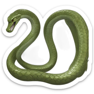 Albol rodeado de Cobras sticker