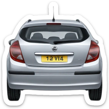 Opel-Astra-H sticker