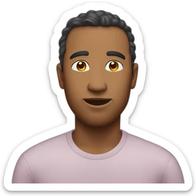 Someone expressed “am not sure” sticker