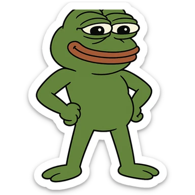 pepe the frog proud sticker