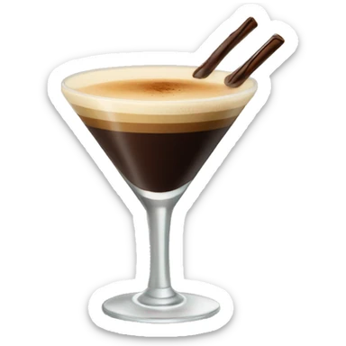 Espresso martini sticker
