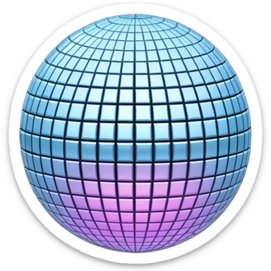 disco ball sticker