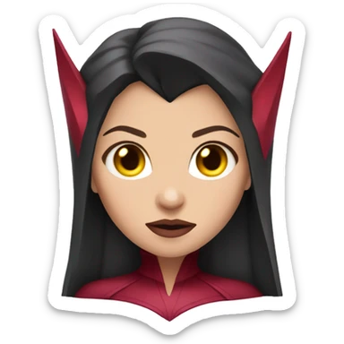 The scarlet witch  sticker