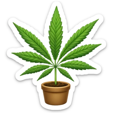 cannabise sticker