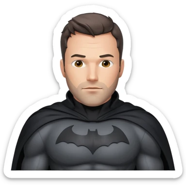 ben affleck batman sticker