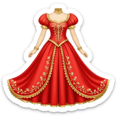 Fairy Tale Costume including red sticker