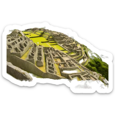 Machu Picchu sticker