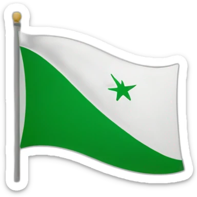 Islamic flag sticker