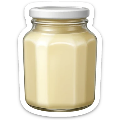 garlic paste in a jar sticker