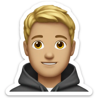 Cole palmer wearing a hoodie sticker