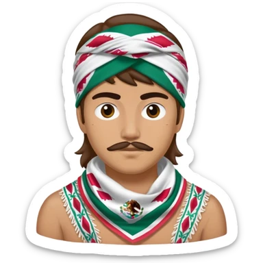 mexican cartel with a mexico bandana sticker