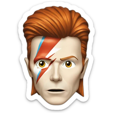 david bowie Heroes album sticker