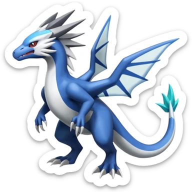 Silvally-Kyurem-Amaura-Latios-Salandit-fusion, full body sticker
