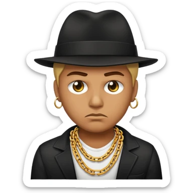 gangster emoji sticker