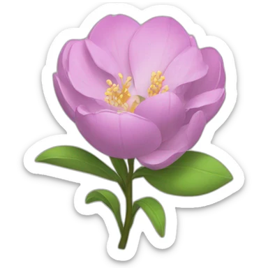 Bloom sticker