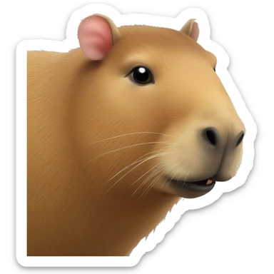 Capybara  sticker