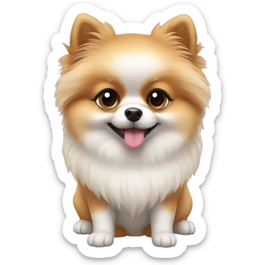 Lulu Pomeranian  sticker