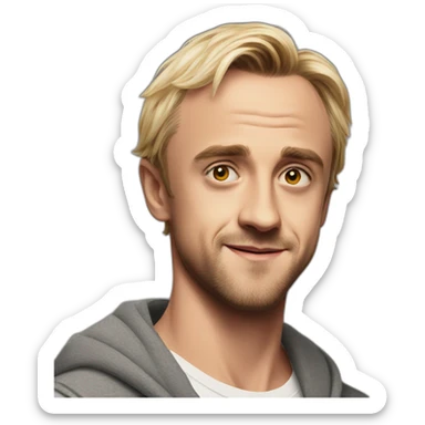 Tom felton sticker