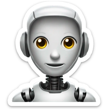 ai chatbot robo sticker