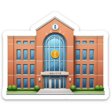 A university building with a plaque reading ISFT Institute sticker