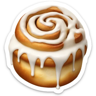 cinammon roll sticker