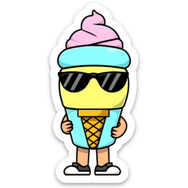 Summer sticker