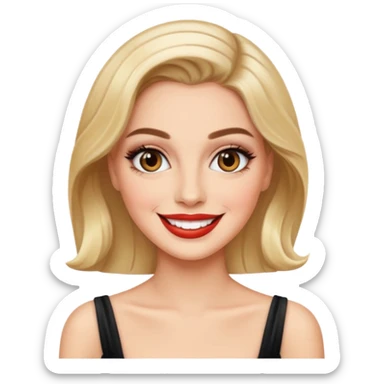 hollywood star sticker