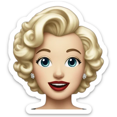 Marilyn Monroe sticker